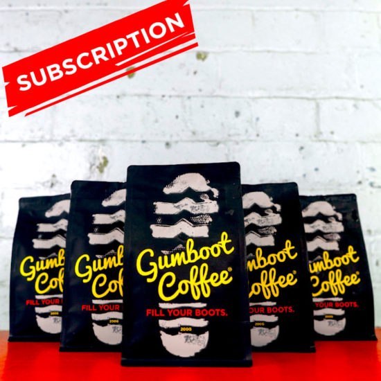 200g Gumboot coffee subscription